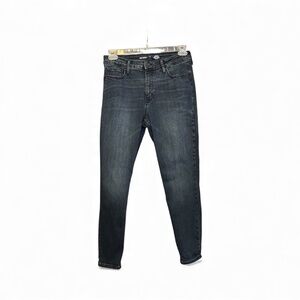 💙 EUC OLD NAVY Rockstar Super Skinny High-Rise Dark Wash Jeans | Sz 12